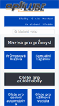 Mobile Screenshot of optilube.cz